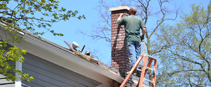 Vinyl and PVC Chimney Flashing Installation in Oak Park, IL