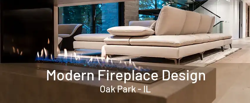 Modern Fireplace Design Oak Park - IL